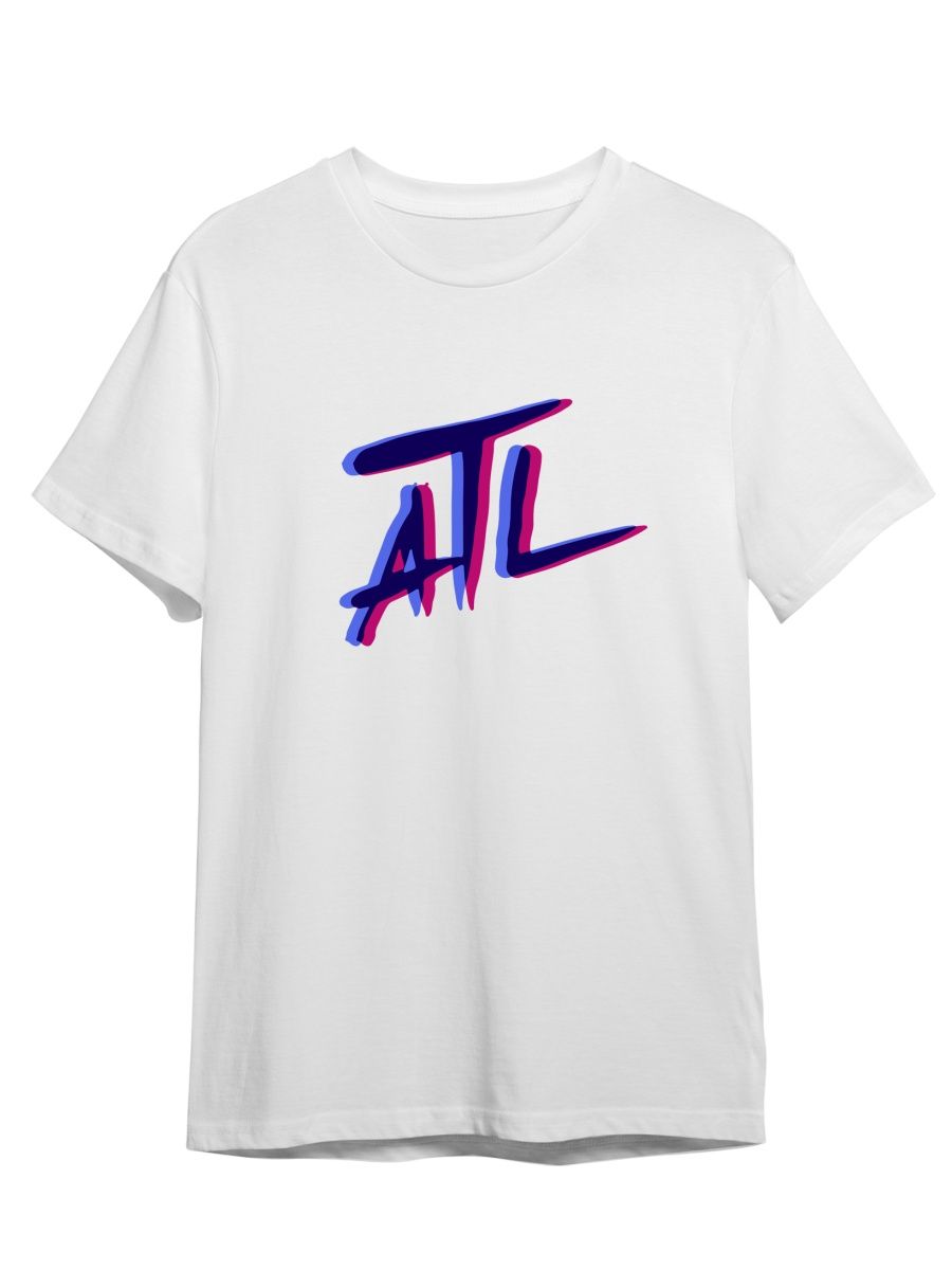 Футболка унисекс Каждому Своё ATL/Acidhouze/Рэпер MZATL7 белая 3XL