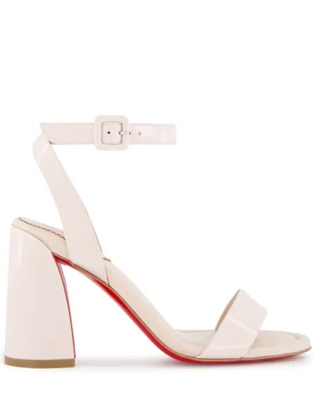Christian Louboutin 85 мм босоножки Miss Sabina, розовый