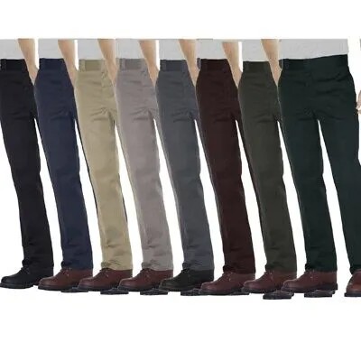 Мужские брюки Dickies 874, классическая оригинальная посадка, рабочая школьная форма, прямые штаны