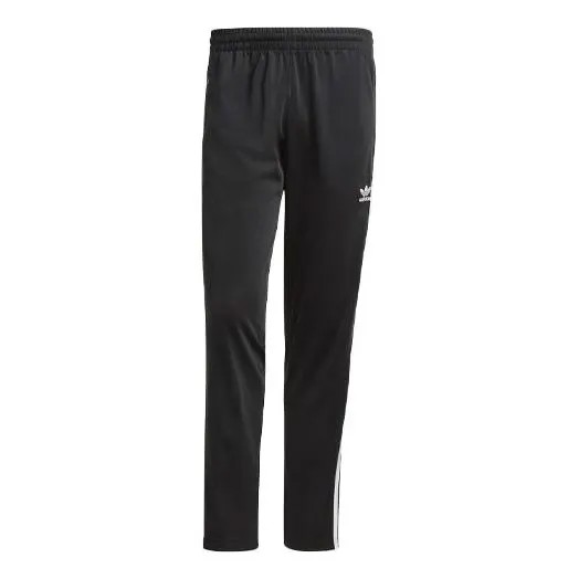 Спортивные штаны Men's adidas originals Logo Pattern Loose Straight Sports Pants/Trousers/Joggers Black, черный