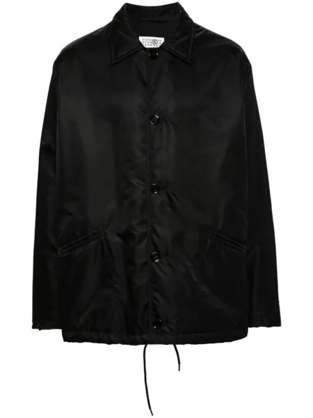 MM6 Maison Margiela бомбер с отложным воротником, черный