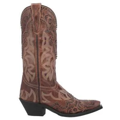 Женские коричневые повседневные ботинки Laredo Braylynn Snip Toe Cowboy 52410