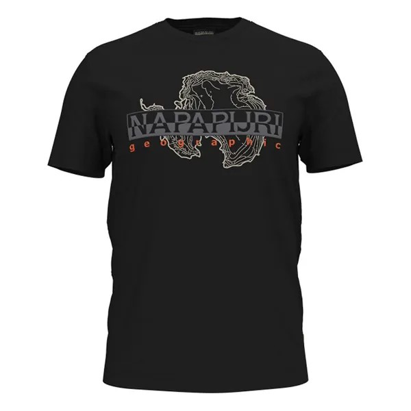 Футболка с коротким рукавом Napapijri S-Iceberg, черный