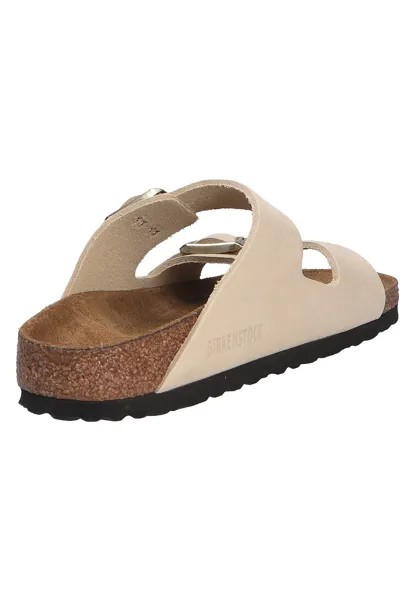 Тапочки Birkenstock, бежевый
