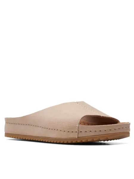 Шлепанцы женские Clarks BrookleighFlow 26170413 бежевые 36 EU