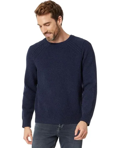 Свитер L.L.Bean Rangeley Merino Crew Neck, темно-синий