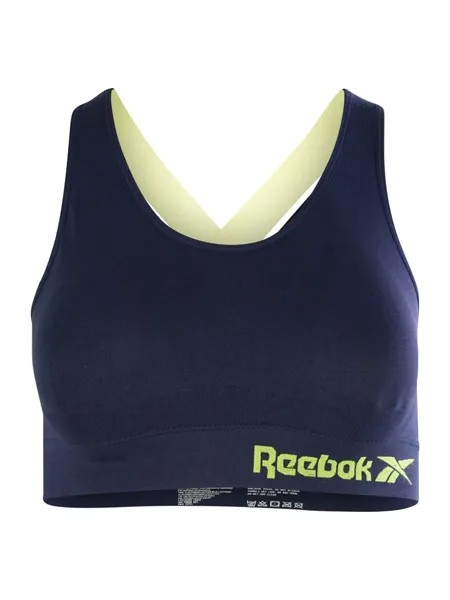 Функциональная рубашка Reebok, цвет vector navy/energy glow