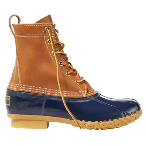 Повседневные ботинки L L Bean Women's 8'' Bean Boot, цвет Tan/Navy
