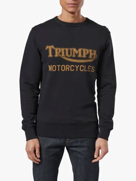 Радиальная толстовка Triumph, черный