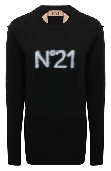 Хлопковый лонгслив N21