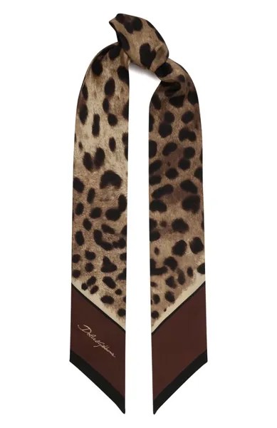 Шелковый шарф-твилли Dolce & Gabbana