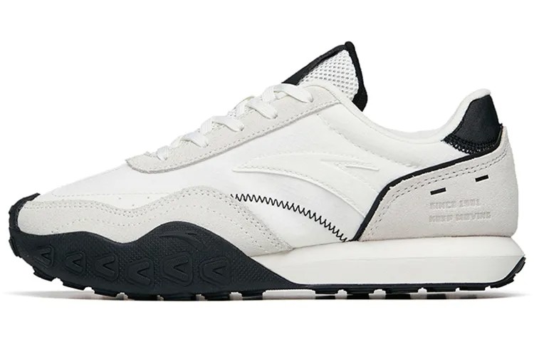 ANTA HERITAGE Lifestyle Shoes Women's Low-top Ivory/Black