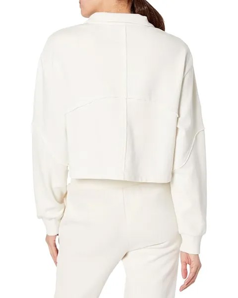 Толстовка Sweaty Betty Revive 1/2 Zip Sweatshirt, цвет Lily White