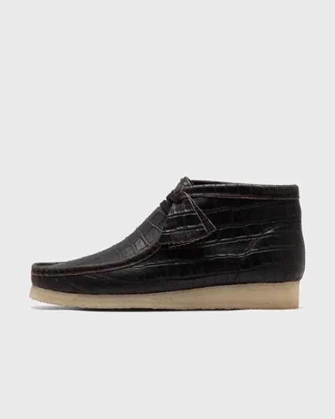 Ботинки Clarks Originals Wallabee Boot, цвет blkcroc distress