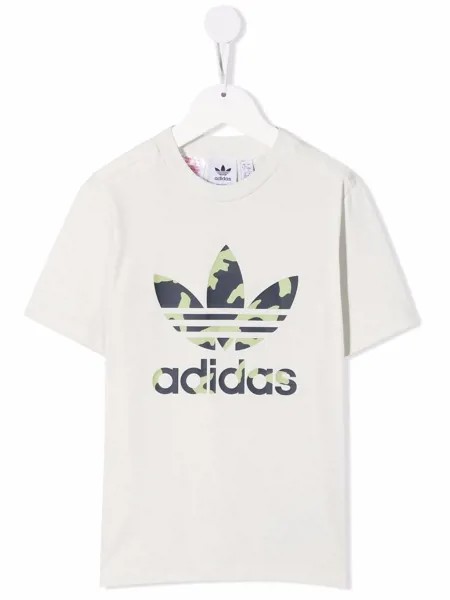 Adidas Kids футболка с логотипом