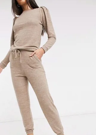 Бежевые джоггеры для дома с манжетами Vero Moda Tall-Neutral