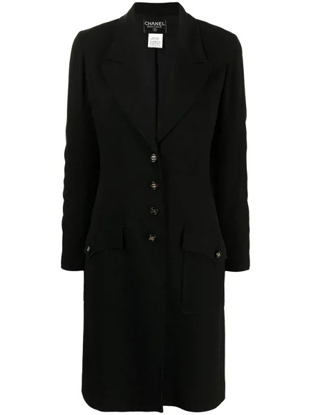 Chanel Pre-Owned пальто 1997-го года