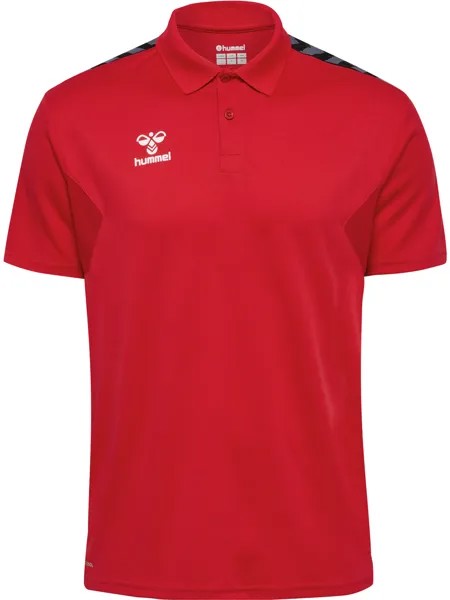 Поло Hummel Hmlauthentic Functional Polo, цвет TRUE RED
