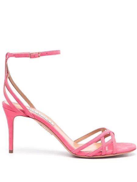 Aquazzura босоножки All I Want 85, розовый