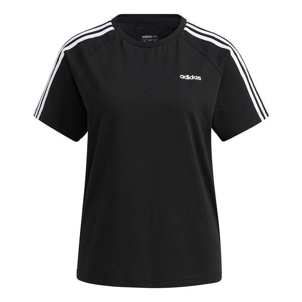 Футболка neo esntl3s футболка спортивная с коротким рукавом Adidas, черный