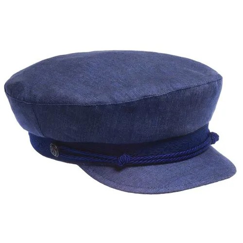 Кепка STETSON арт. 6293104 RIDERS CAP LINEN (темно-синий), размер 57