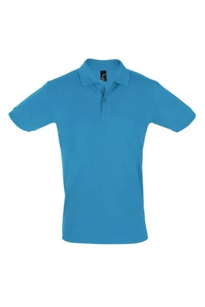 Рубашка поло с короткими рукавами Perfect Pique SOL'S, синий