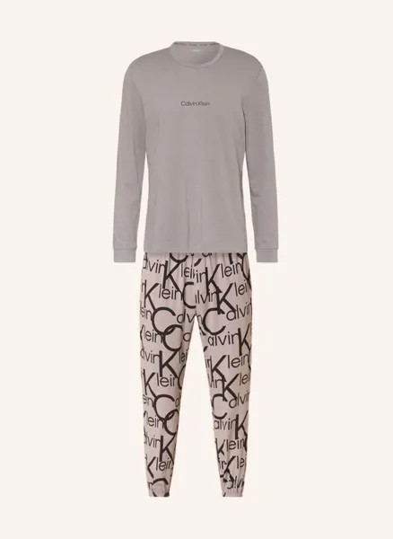 Пижама мужская Calvin Klein 1001180328 серая M (доставка из-за рубежа)