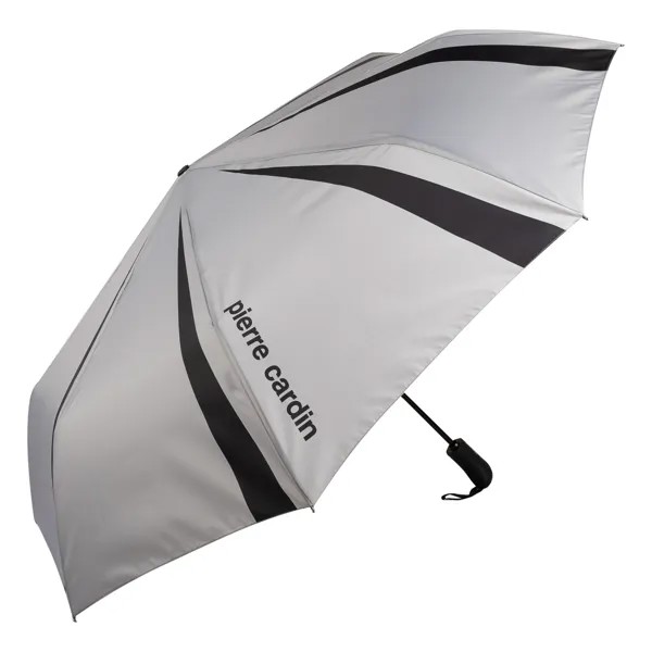 Зонт складной мужской автоматический PIERRE CARDIN 88638-OC, черный, серый