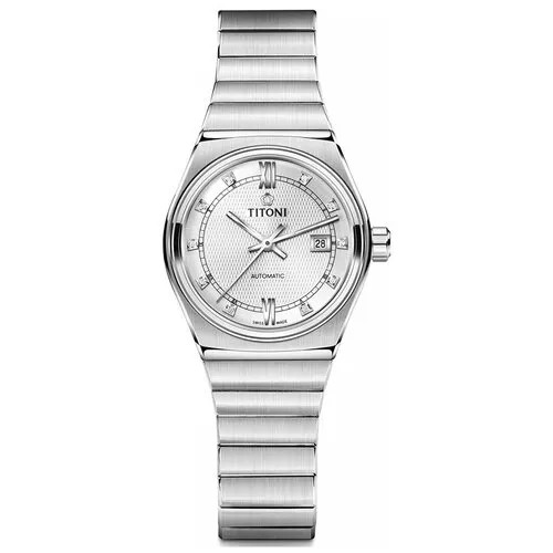 Швейцарские механические наручные часы Titoni 23751-S-629
