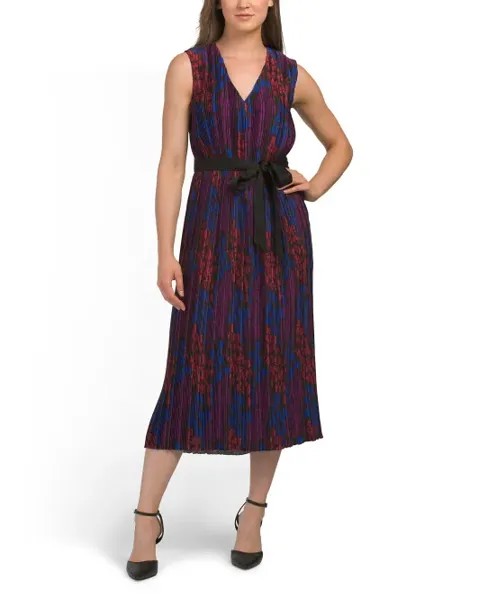 Платье Kieran со складками с принтом Halston, цвет Floral Multi