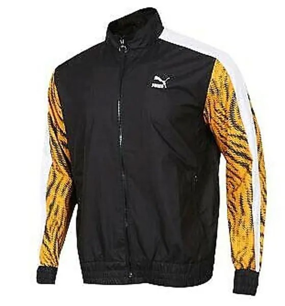 Черная мужская тканая спортивная куртка на молнии Wild Pack 579510 21 Puma, черный