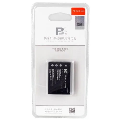 Аккумулятор FB KLIC5001 для Kodak P880 P850 Z7590 Z760 Z730 DX7590 DX7630 DX7440