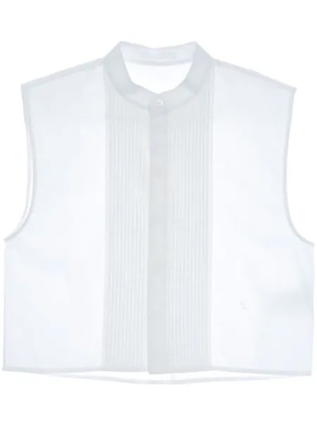 Helmut Lang рубашка без рукавов, белый