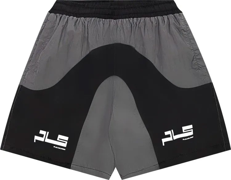 Шорты Pleasures Scholar Sport Shorts Black, черный