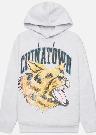 Мужская толстовка Chinatown Market Beware Sketch Hoodie, цвет серый, размер XXL