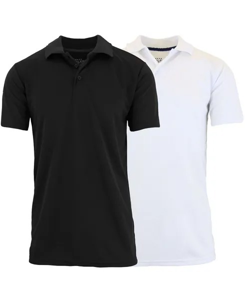 Мужская влагоотводящая рубашка поло dry-fit, упаковка из 2 шт. Galaxy By Harvic, мульти