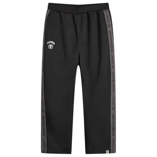 Спортивные брюки Aape Jersey Track, черный