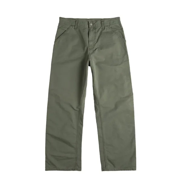 Брюки Carhartt Wip Single Knee Pant Carhartt WIP, цвет park (garment dyed)