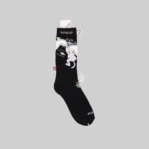 Носки RIPNDIP, размер 40-46, черный