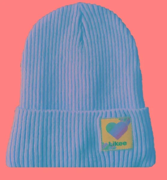 Шапка бини женская COSY ТЦМ_3-94LIKEE. малиновая