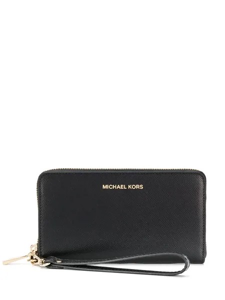 Michael Michael Kors большой кошелек из зернистой кожи