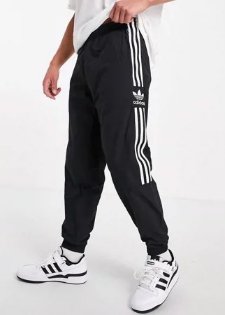Черные джоггеры adidas Originals adicolor Lock Up-Черный цвет