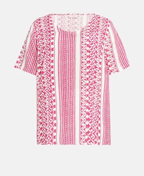 Рубашка блузка Only Carmakoma, розовый