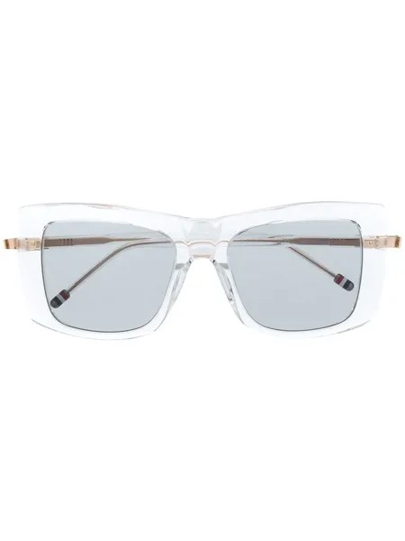 Thom Browne Eyewear солнцезащитные очки TB419 в квадратной оправе