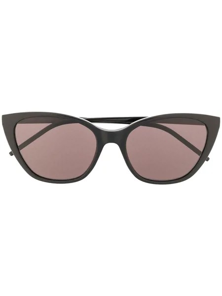 Saint Laurent Eyewear солнцезащитные очки SL M69 в оправе 'кошачий глаз'