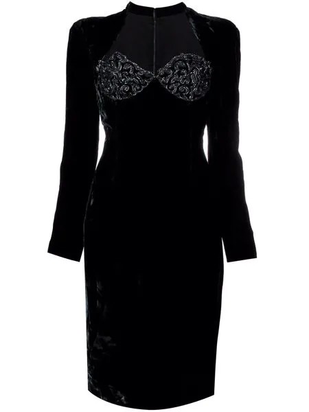 Jean Louis Scherrer Pre-Owned облегающее платье