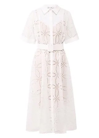Хлопковое платье Oscar de la Renta