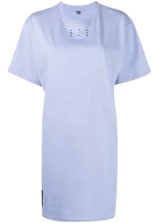 MCQ платье-футболка с логотипом