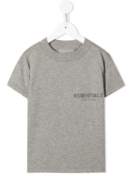 FEAR OF GOD ESSENTIALS KIDS футболка с логотипом