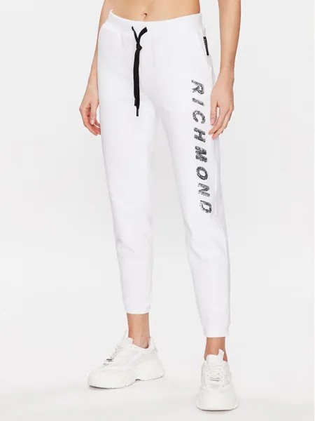 Спортивные брюки classic fit John Richmond, белый